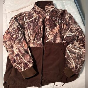 Drake Camouflage and Brown Men's Jacket